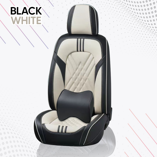 Alexcar Azza 2023 Full Set Universal Breathable Waterproof Vehicle Leather Cover for Cars, SUV